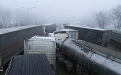 Россия и Украина согласовали режим «еду домой» для водителей грузовиков